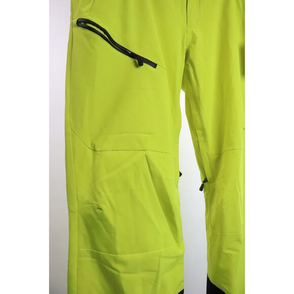 Obermeyer Mens Plus Force Pants Snow Ski Boarding Spark Yellow 2XL NWT MSRP $229 - Picture 7 of 9